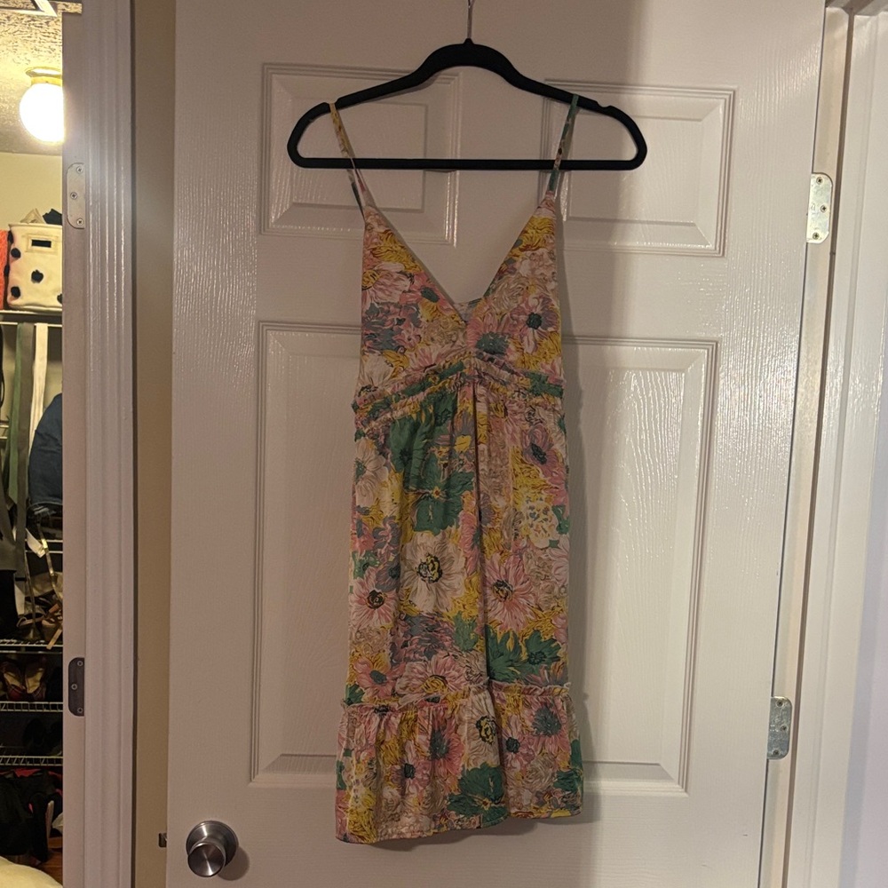 Polagram Floral Multicolor Dress